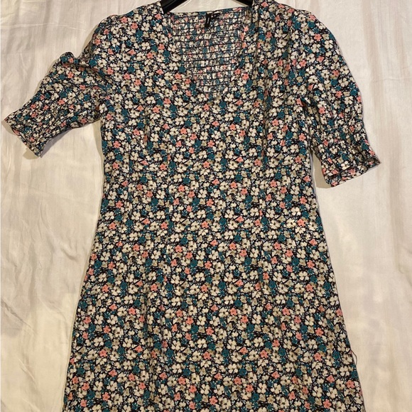 Vero Moda mini Floral Dress - Vintage - Size Large - Picture 1 of 7